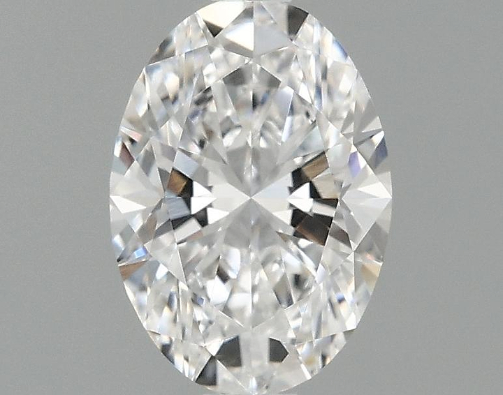 0.98 Carat Oval Shaped Ideal Cut VVS2 IGI Certified Lab Grown Diamond