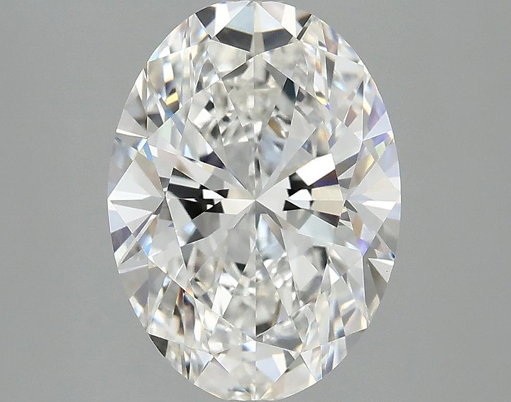 3.04 Carat Oval Shaped Ideal Cut VVS2 IGI Certified Lab Grown Diamond