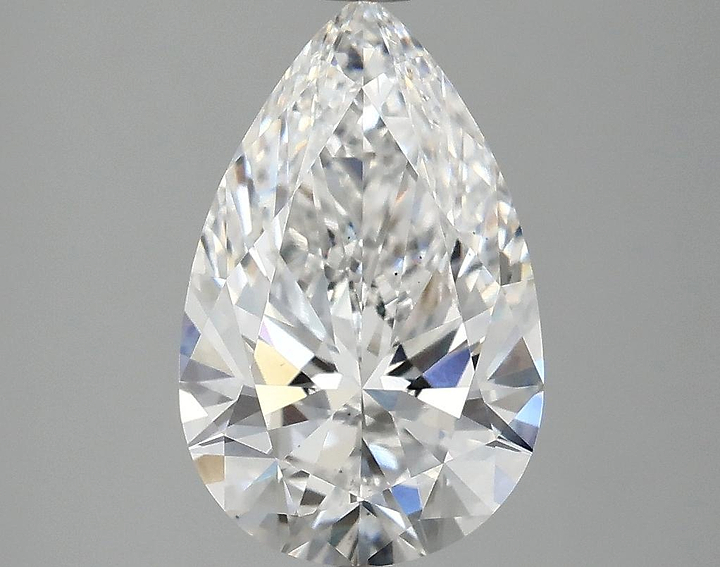 2.51 Carat Pear Shaped Ideal Cut VS2 IGI Certified Lab Grown Diamond