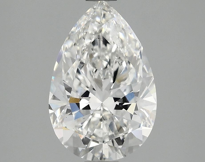 2.02 Carat Pear Shaped Excellent Cut VS2 IGI Certified Lab Grown Diamond