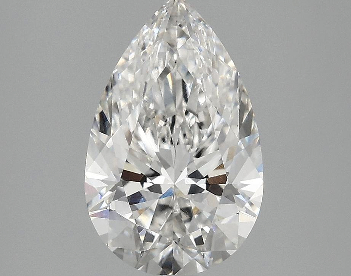 2.01 Carat Pear Shaped Ideal Cut VS1 IGI Certified Lab Grown Diamond