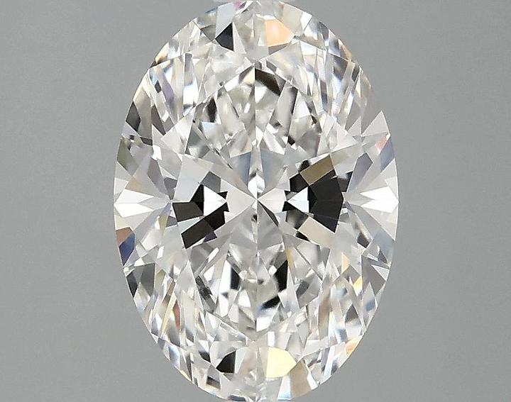 2.09 Carat Oval Shaped Ideal Cut VVS2 IGI Certified Lab Grown Diamond