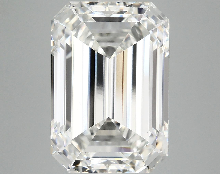 10.23 Carat Emerald Shaped Ideal Cut VVS2 IGI Certified Lab Grown Diamond