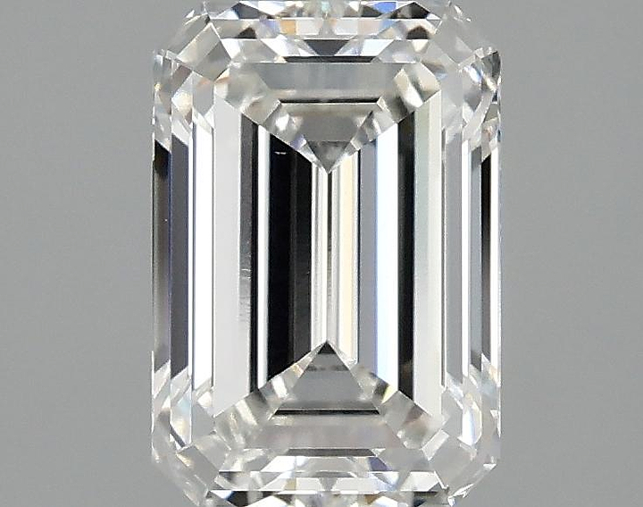 2.0 Carat Emerald Shaped Ideal Cut VS1 IGI Certified Lab Grown Diamond