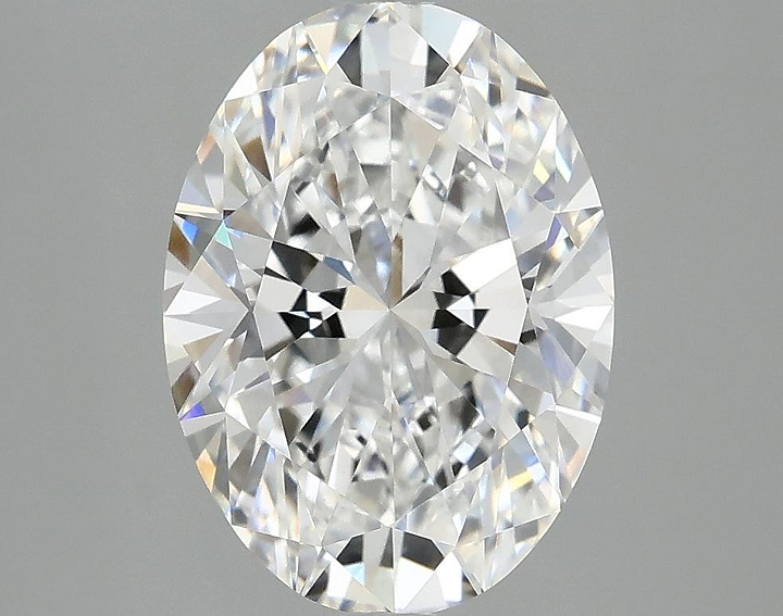 3.02 Carat Oval Shaped Excellent Cut VVS2 IGI Certified Lab Grown Diamond