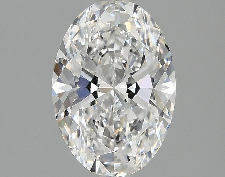 1.45 Carat Oval Shaped Ideal Cut VVS2 IGI Certified Lab Grown Diamond