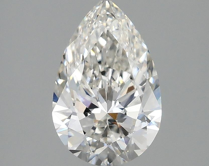 1.51 Carat Pear Shaped Ideal Cut VVS2 IGI Certified Lab Grown Diamond