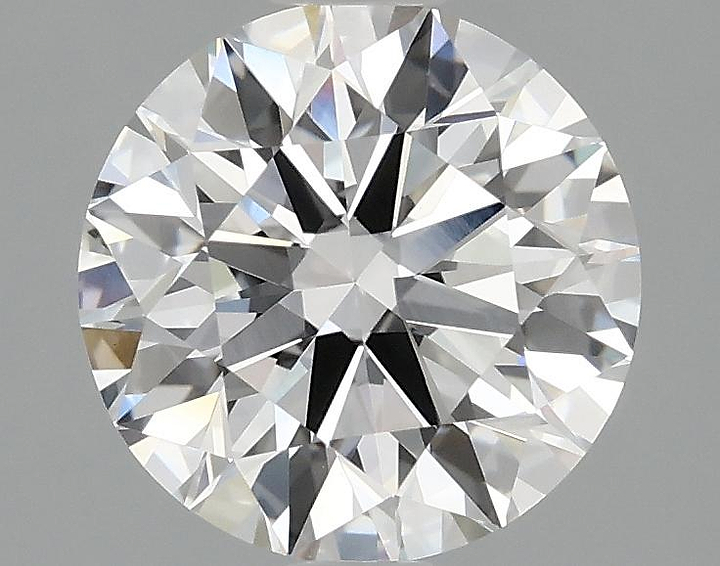 2.49 Carat Round Shaped Excellent Cut VVS2 IGI Certified Lab Grown Diamond