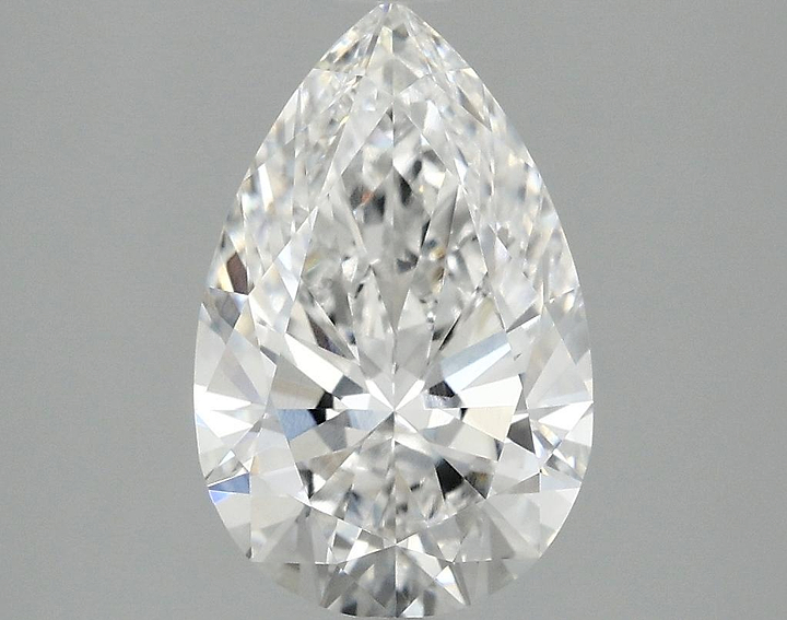 2.01 Carat Pear Shaped Ideal Cut VVS1 IGI Certified Lab Grown Diamond
