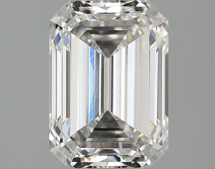 1.98 Carat Emerald Shaped Ideal Cut VVS2 IGI Certified Lab Grown Diamond