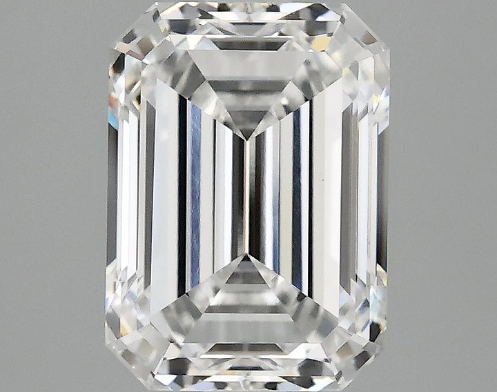 3.04 Carat Emerald Shaped Excellent Cut VVS2 IGI Certified Lab Grown Diamond