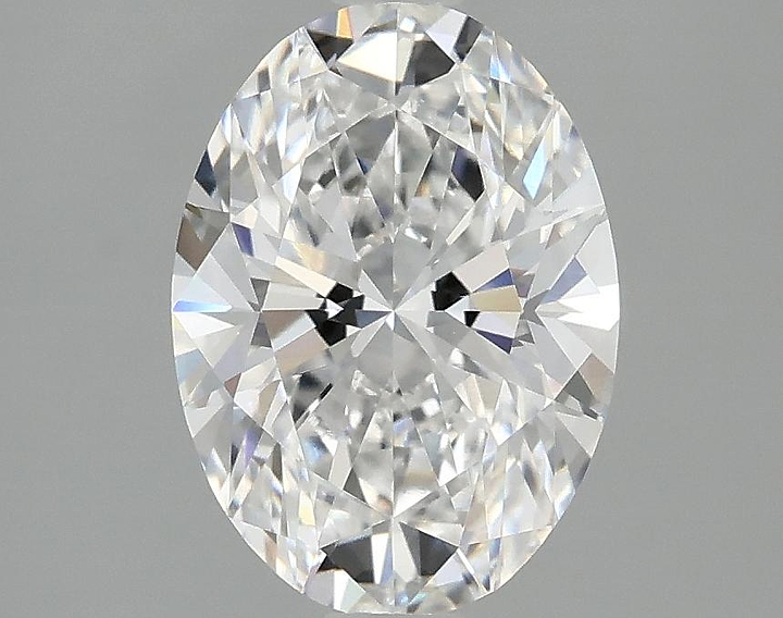 2.05 Carat Oval Shaped Ideal Cut VVS2 IGI Certified Lab Grown Diamond