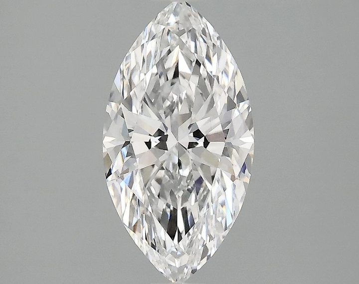 1.47 Carat Marquise Shaped Excellent Cut VVS2 IGI Certified Lab Grown Diamond