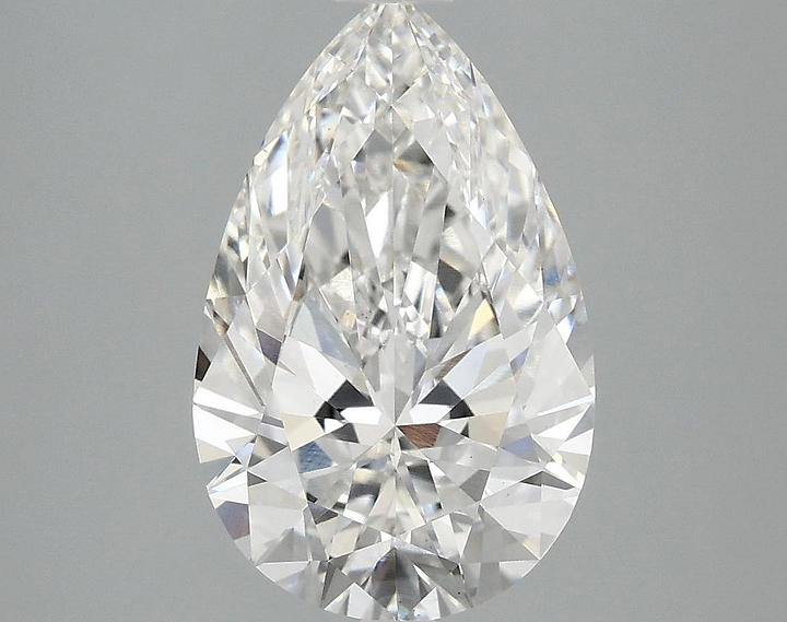 3.07 Carat Pear Shaped Ideal Cut VS1 IGI Certified Lab Grown Diamond
