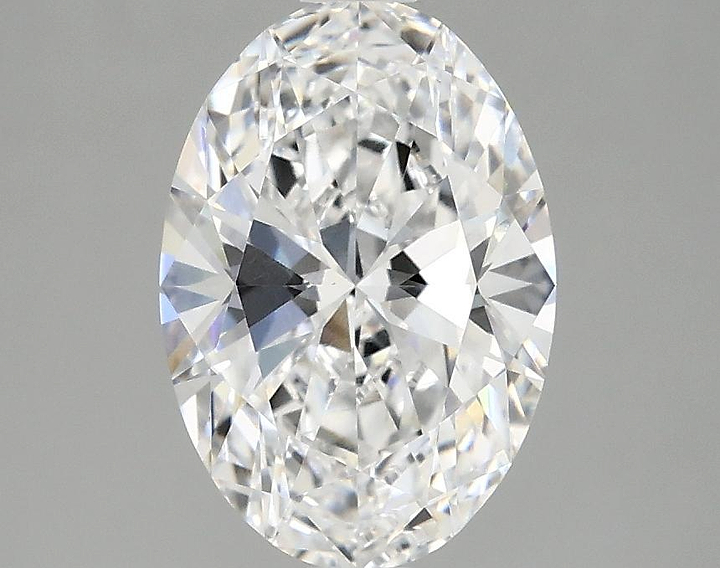 1.99 Carat Oval Shaped Ideal Cut VVS2 IGI Certified Lab Grown Diamond