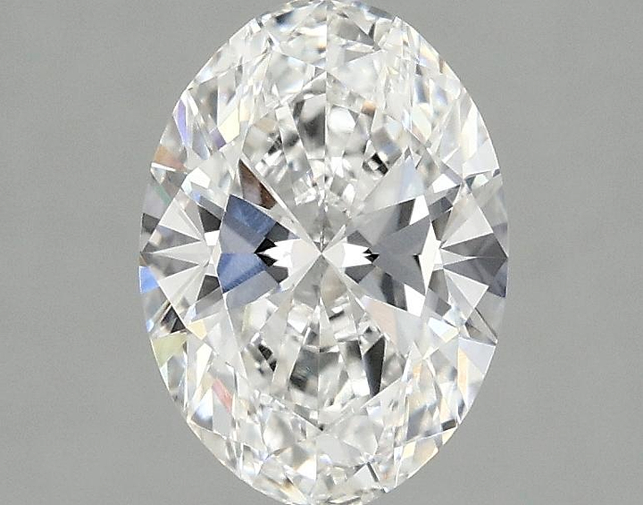 1.5 Carat Oval Shaped Ideal Cut VVS1 IGI Certified Lab Grown Diamond