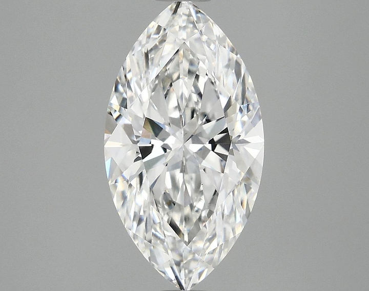 3.05 Carat Marquise Shaped Excellent Cut VS1 IGI Certified Lab Grown Diamond