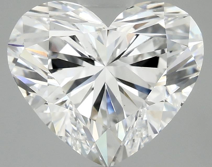 4.02 Carat Heart Shaped Excellent Cut SI1 IGI Certified Lab Grown Diamond