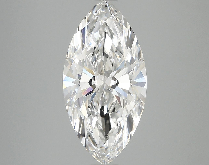 3.1 Carat Marquise Shaped Ideal Cut VVS2 IGI Certified Lab Grown Diamond
