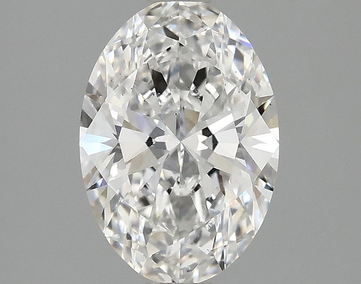 1.55 Carat Oval Shaped Ideal Cut VS2 IGI Certified Lab Grown Diamond