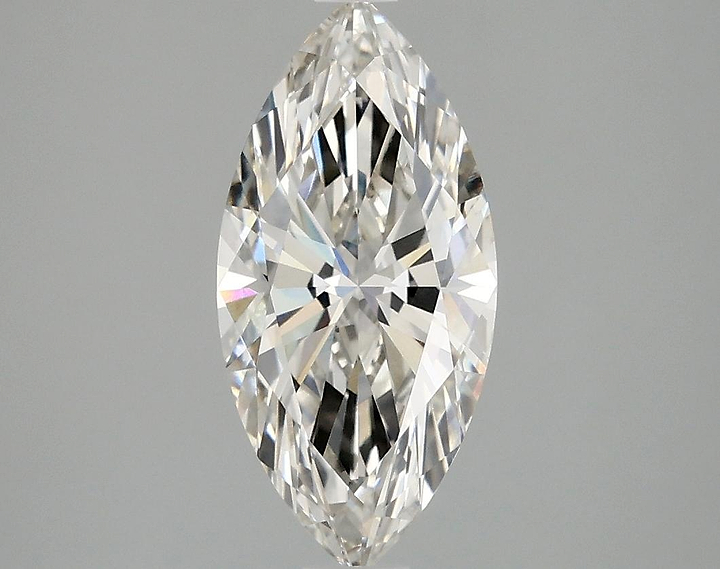 1.84 Carat Marquise Shaped Excellent Cut VVS2 IGI Certified Lab Grown Diamond