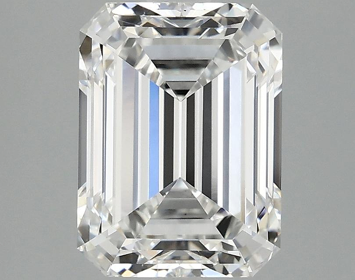 2.98 Carat Emerald Shaped Excellent Cut VS1 IGI Certified Lab Grown Diamond
