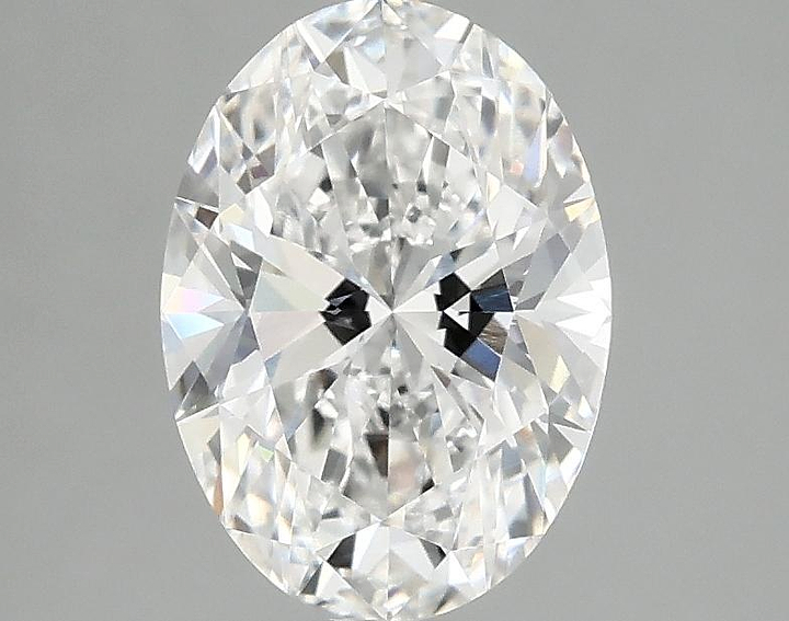 1.63 Carat Oval Shaped Ideal Cut VVS2 IGI Certified Lab Grown Diamond