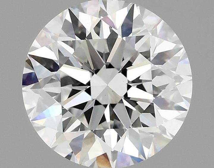 2.08 Carat Round Shaped Excellent Cut VVS2 IGI Certified Lab Grown Diamond
