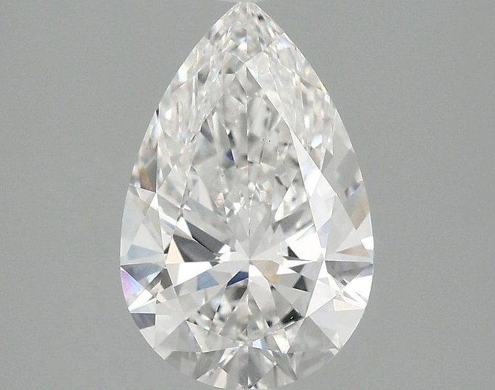 1.97 Carat Pear Shaped Ideal Cut VVS2 IGI Certified Lab Grown Diamond