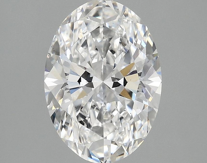 2.03 Carat Oval Shaped Ideal Cut VS2 IGI Certified Lab Grown Diamond