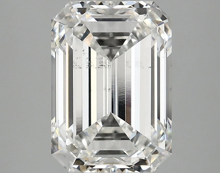 3.08 Carat Emerald Shaped Ideal Cut VS2 IGI Certified Lab Grown Diamond