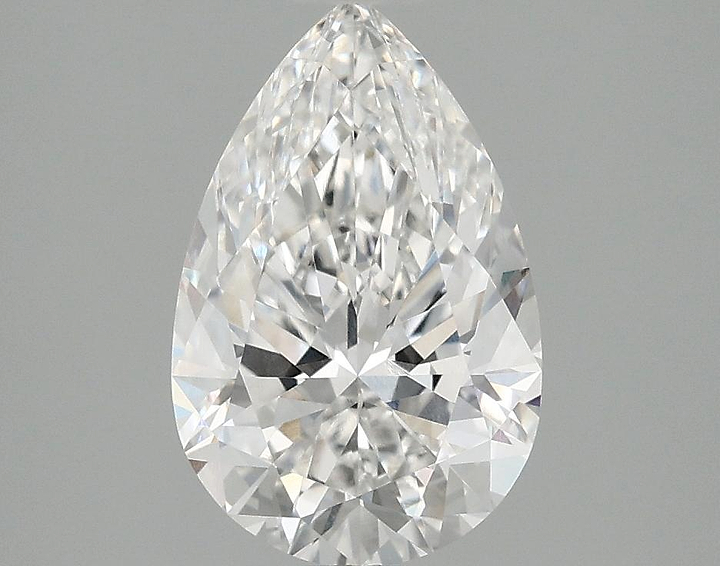 2.05 Carat Pear Shaped Excellent Cut VVS2 IGI Certified Lab Grown Diamond