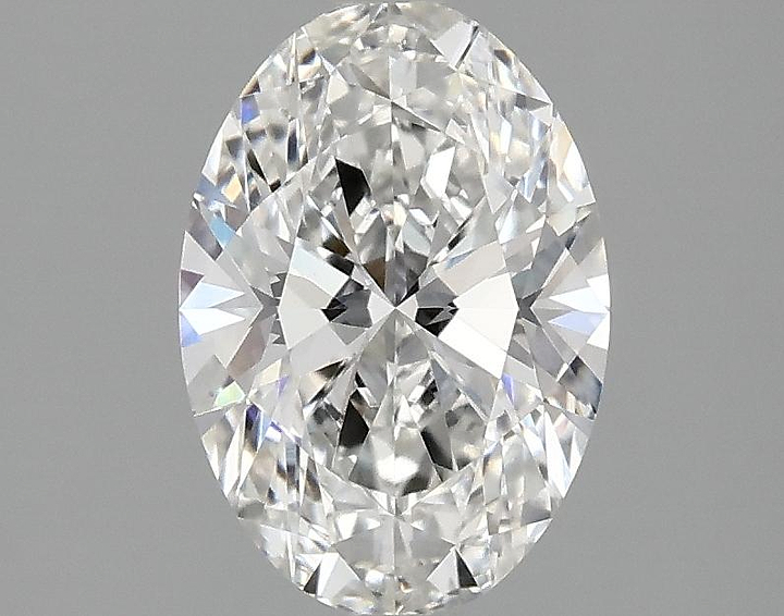 1.58 Carat Oval Shaped Ideal Cut VVS2 IGI Certified Lab Grown Diamond