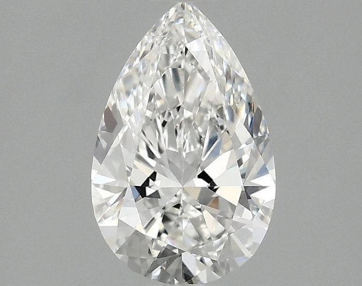 1.09 Carat Pear Shaped Ideal Cut VVS2 IGI Certified Lab Grown Diamond