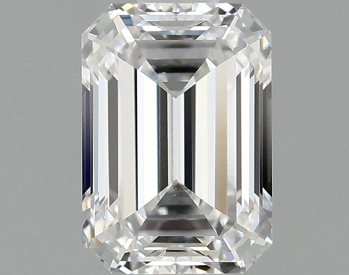 0.96 Carat Emerald Shaped Ideal Cut VS2 IGI Certified Lab Grown Diamond