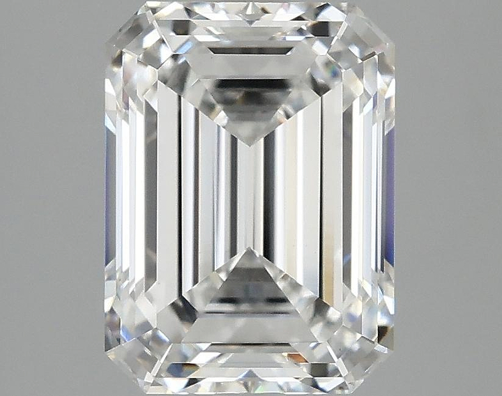 3.02 Carat Emerald Shaped Excellent Cut VS1 IGI Certified Lab Grown Diamond