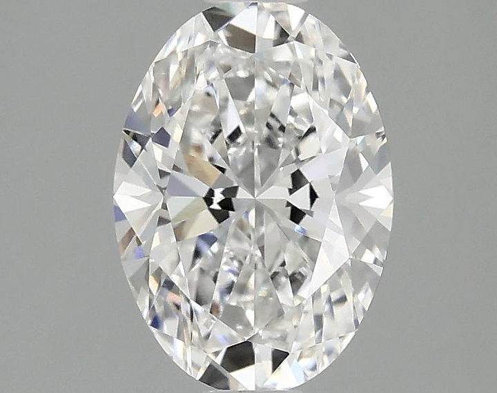1.53 Carat Oval Shaped Ideal Cut VVS2 IGI Certified Lab Grown Diamond