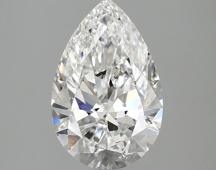 1.85 Carat Pear Shaped Ideal Cut VVS2 IGI Certified Lab Grown Diamond