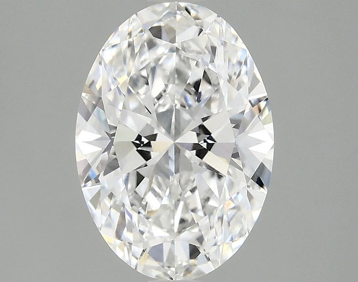 2.02 Carat Oval Shaped Ideal Cut VVS2 IGI Certified Lab Grown Diamond