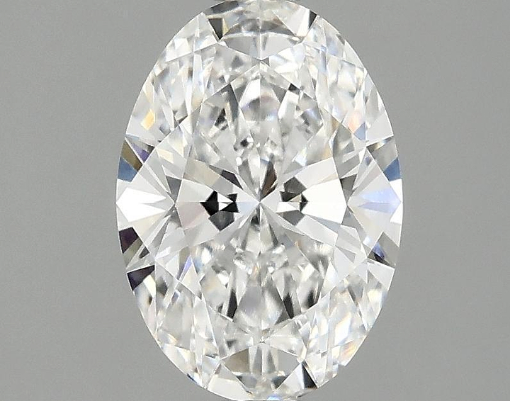 1.56 Carat Oval Shaped Ideal Cut VVS2 IGI Certified Lab Grown Diamond