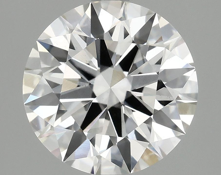 2.02 Carat Round Shaped Ideal Cut VS2 IGI Certified Lab Grown Diamond