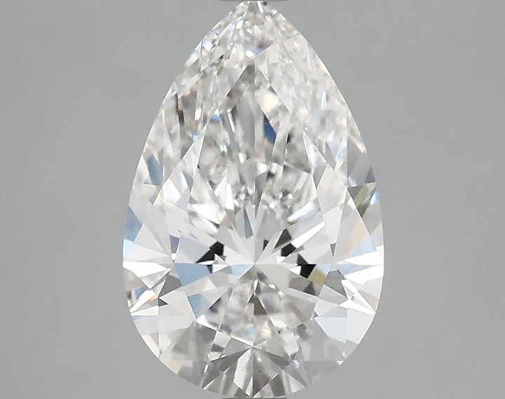 2.1 Carat Pear Shaped Ideal Cut VS1 IGI Certified Lab Grown Diamond