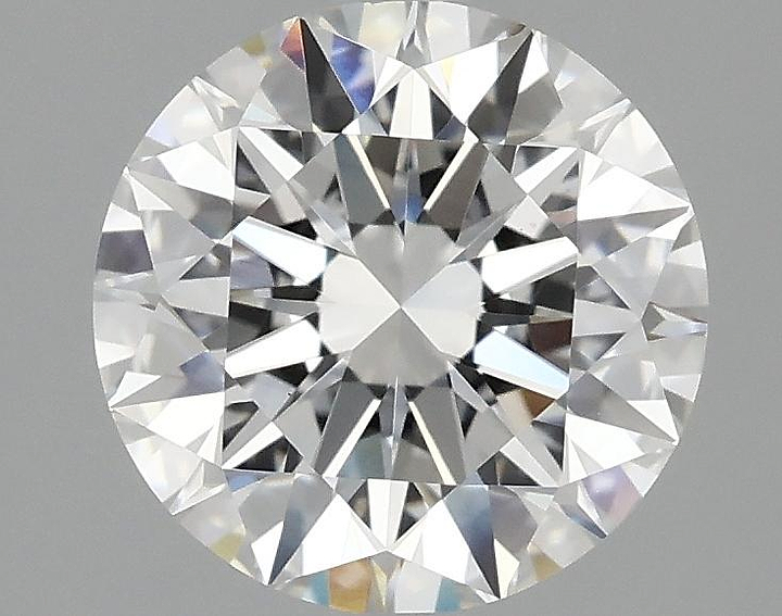 2.06 Carat Round Shaped Ideal Cut VVS2 IGI Certified Lab Grown Diamond