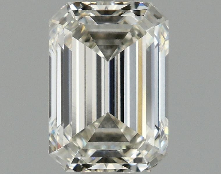 1.05 Carat Emerald Shaped Ideal Cut IF IGI Certified Lab Grown Diamond