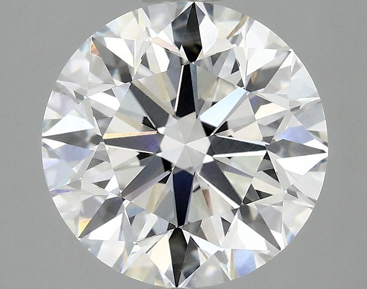 3.04 Carat Round Shaped Excellent Cut VVS2 IGI Certified Lab Grown Diamond