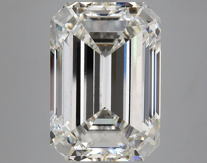 8.02 Carat Emerald Shaped Ideal Cut VS1 IGI Certified Lab Grown Diamond