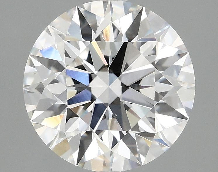 2.57 Carat Round Shaped Ideal Cut VVS2 IGI Certified Lab Grown Diamond