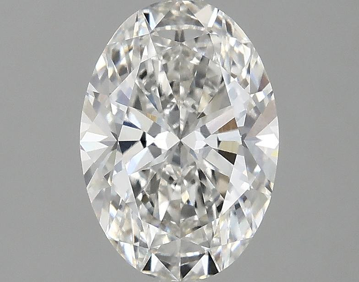 1.54 Carat Oval Shaped Ideal Cut VVS2 IGI Certified Lab Grown Diamond