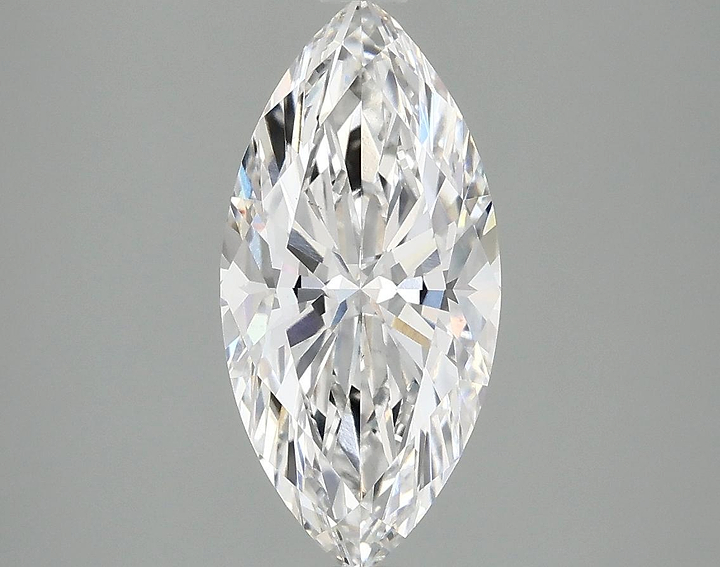 2.08 Carat Marquise Shaped Excellent Cut VS1 IGI Certified Lab Grown Diamond