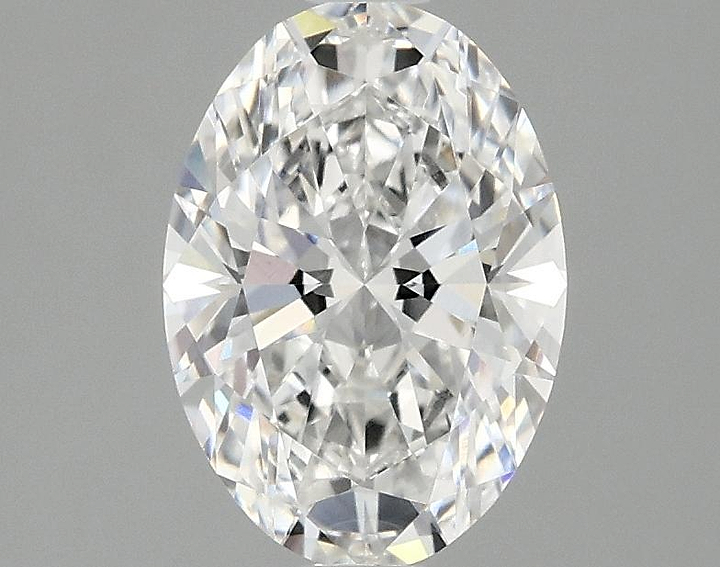 1.54 Carat Oval Shaped Ideal Cut VVS2 IGI Certified Lab Grown Diamond
